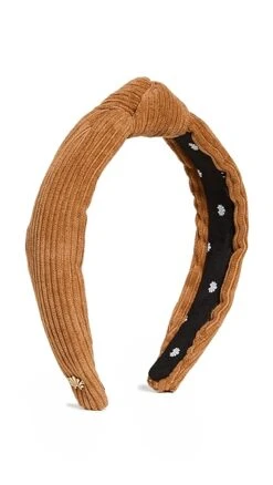 Lele Sadoughi Corduroy Slim Knotted Headband -Lele Sadoughi Shop leles307241a3ac 1669649242662 2 0. UX357 QL90