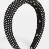 Lele Sadoughi Crystal Mesh Alice Headband