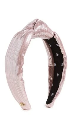 Lele Sadoughi Metallic Knotted Headband -Lele Sadoughi Shop leles3073238940 1669853073809 2 0. UX357 QL90