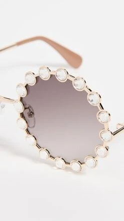 Lele Sadoughi Crystal Elton Sunglasses -Lele Sadoughi Shop leles3073612140 1669734616174 2 0. UX357 QL90