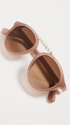 Lele Sadoughi Pearl Courtside Sunglasses