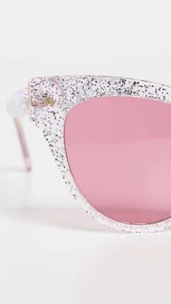 Lele Sadoughi Glitter Chelsea Cat Eye Sunglasses -Lele Sadoughi Shop leles3073977751 1678822670113 2 0. UX357 QL90