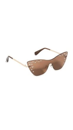 Lele Sadoughi Downtown Disco Cat Eye Sunglasses -Lele Sadoughi Shop leles3074011967 1678741077917 2 0. UX357 QL90