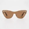 Lele Sadoughi Downtown Disco Cat Eye Sunglasses