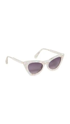 Lele Sadoughi Downtown Cat Eye Sunglasses -Lele Sadoughi Shop leles307411d5e9 1678302707469 2 0. UX357 QL90