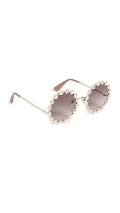 Lele Sadoughi Pearl Elton Sunglasses -Lele Sadoughi Shop leles307421f420 1678399107576 2 0. UX357 QL90