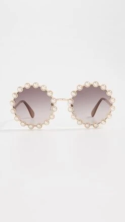 Lele Sadoughi Pearl Elton Sunglasses