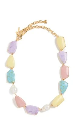 Lele Sadoughi Pearl Pebble Collar Necklace -Lele Sadoughi Shop leles3075044761 1678219970039 2 0. UX357 QL90