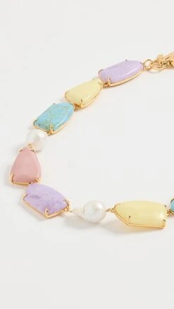 Lele Sadoughi Pearl Pebble Collar Necklace -Lele Sadoughi Shop leles3075044761 1678219970104 2 0. UX357 QL90