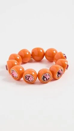 Lele Sadoughi Gumball Stretch Bracelet