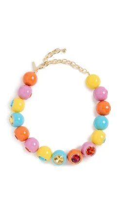 Lele Sadoughi Gumball Collar Necklace -Lele Sadoughi Shop leles307581f658 1679403065440 2 0. UX357 QL90
