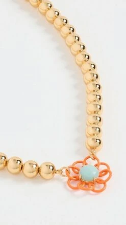 Lele Sadoughi Marigold Beaded Necklace -Lele Sadoughi Shop leles307591a3d8 1679345227197 2 0. UX357 QL90