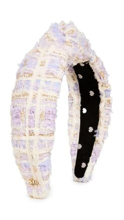 Lele Sadoughi Tweed Knotted Headband -Lele Sadoughi Shop leles3077010366 1676913520718 2 0. UX357 QL90