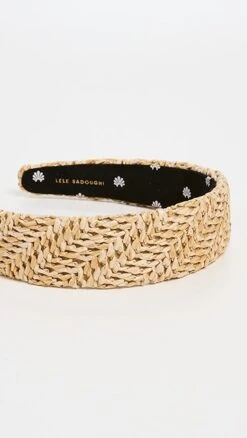Lele Sadoughi Raffia Bessette Headband -Lele Sadoughi Shop leles3077614a9b 1676663231846 2 0. UX357 QL90