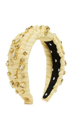 Lele Sadoughi Tweed Oversized Crystal Veronica Headband -Lele Sadoughi Shop leles3078321124 1679954220914 2 0. UX357 QL90