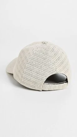 Lele Sadoughi Raffia Baseball Cap -Lele Sadoughi Shop leles307861a530 1681427609092 2 0. UX357 QL90