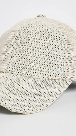 Lele Sadoughi Raffia Baseball Cap -Lele Sadoughi Shop leles307861a530 1681427609310 2 0. UX357 QL90