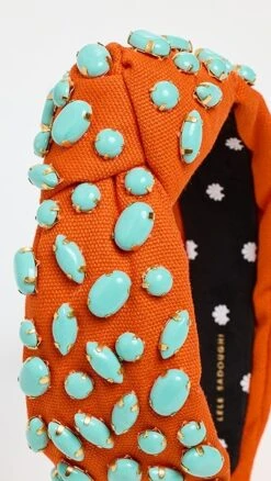 Lele Sadoughi Pebble Cabochon Knotted Headband -Lele Sadoughi Shop leles307891a3d8 1679936348590 2 0. UX357 QL90