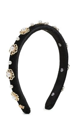 Lele Sadoughi Marigold Pearl Gigi Headband -Lele Sadoughi Shop leles3079012164 1679669545599 2 0. UX357 QL90