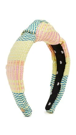 Lele Sadoughi Mixed Raffia Knotted Headband -Lele Sadoughi Shop leles307921f658 1679669371307 2 0. UX357 QL90
