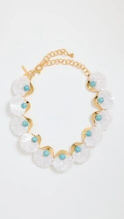 Lele Sadoughi Shellona Collar Necklace
