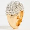 Lele Sadoughi Pave Dome Ring