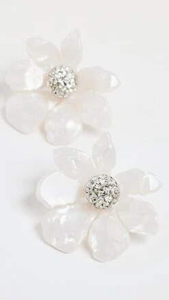 Lele Sadoughi Wallflower Button Earrings -Lele Sadoughi Shop leles3080311069 1683905434291 2 0. UX357 QL90