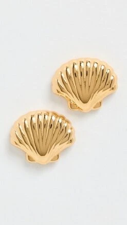 Lele Sadoughi Coquille Stud Earrings