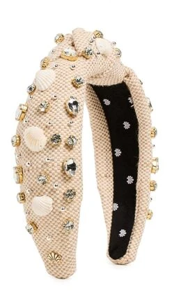 Lele Sadoughi Shellona Crystal Knotted Headband -Lele Sadoughi Shop leles3081456125 1684182622222 2 0. UX357 QL90