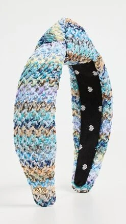 Lele Sadoughi Raffia Knotted Headband